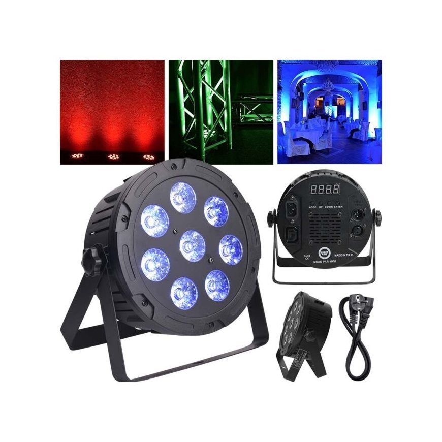 LIGHT4ME QUAD PAR 8x10W MKII RGBW
