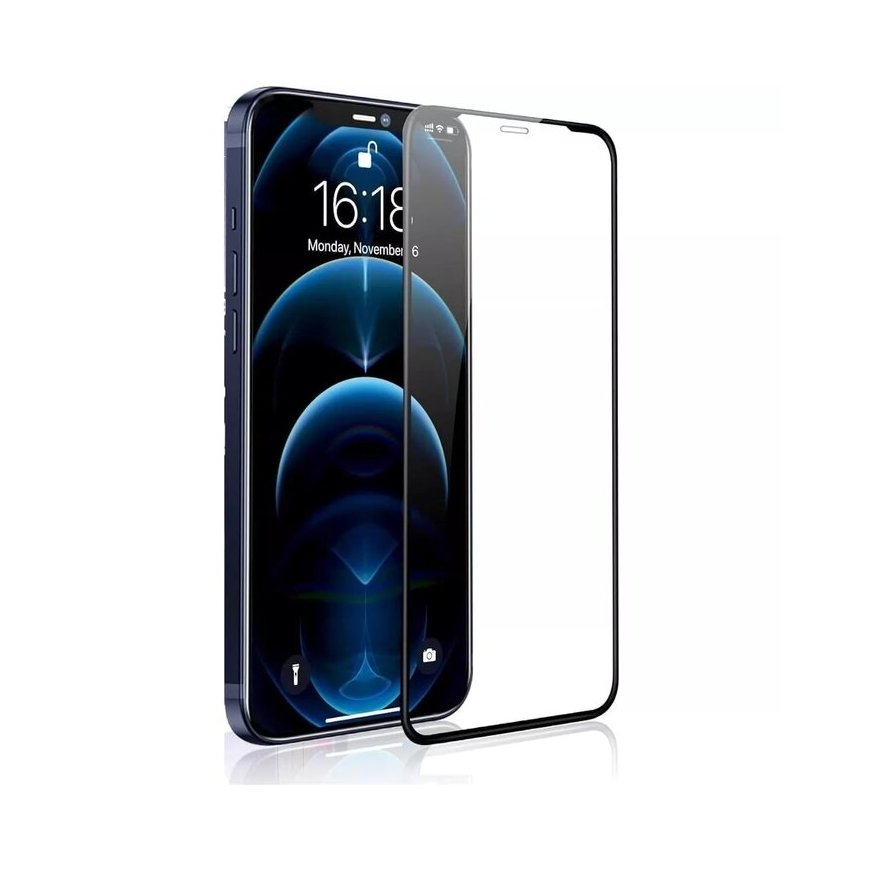Fusion ceramic glass 9D full coveraged with frame Apple iPhone 1