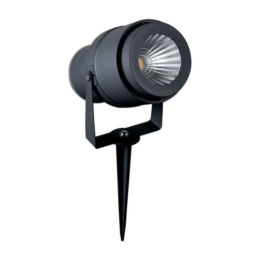 Dārza gaismeklis V-TAC VT-857-G 12W LED IP65 3000K 875lm (SKU 217550) Pelēks – 2