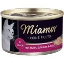 MIAMOR Fine Filets Tuunikala köögiviljadega kastmes - märg kassitoit - 100g MIAMOR Fine Filets Tuunikala köögiviljadega kastmes - märg kassitoit - 100g