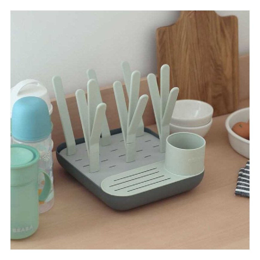 BEABA DRYER FOR BOTTLES AND ACCESSORIES FOREST MISTY/MINERAL – 4