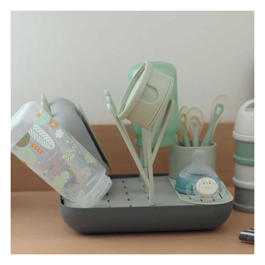 BEABA DRYER FOR BOTTLES AND ACCESSORIES FOREST MISTY/MINERAL – 5