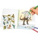 Dino World - Coloring book, sequin eye Dino World - Coloring book, sequin eye