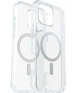 Otterbox Symmetry Clear for MagSafe protective case, iPhone 16 Pro Max, clear