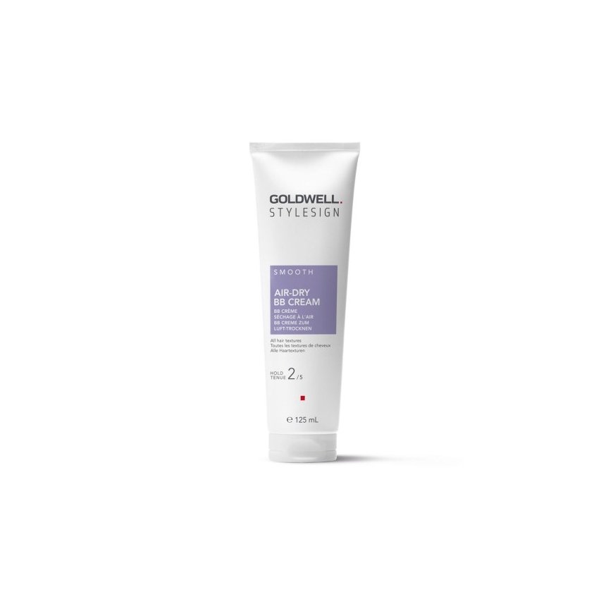 Goldwell Stylesign Smooth Air-Dry BB Cream - ochronny krem do suszenia włosów, 125ml