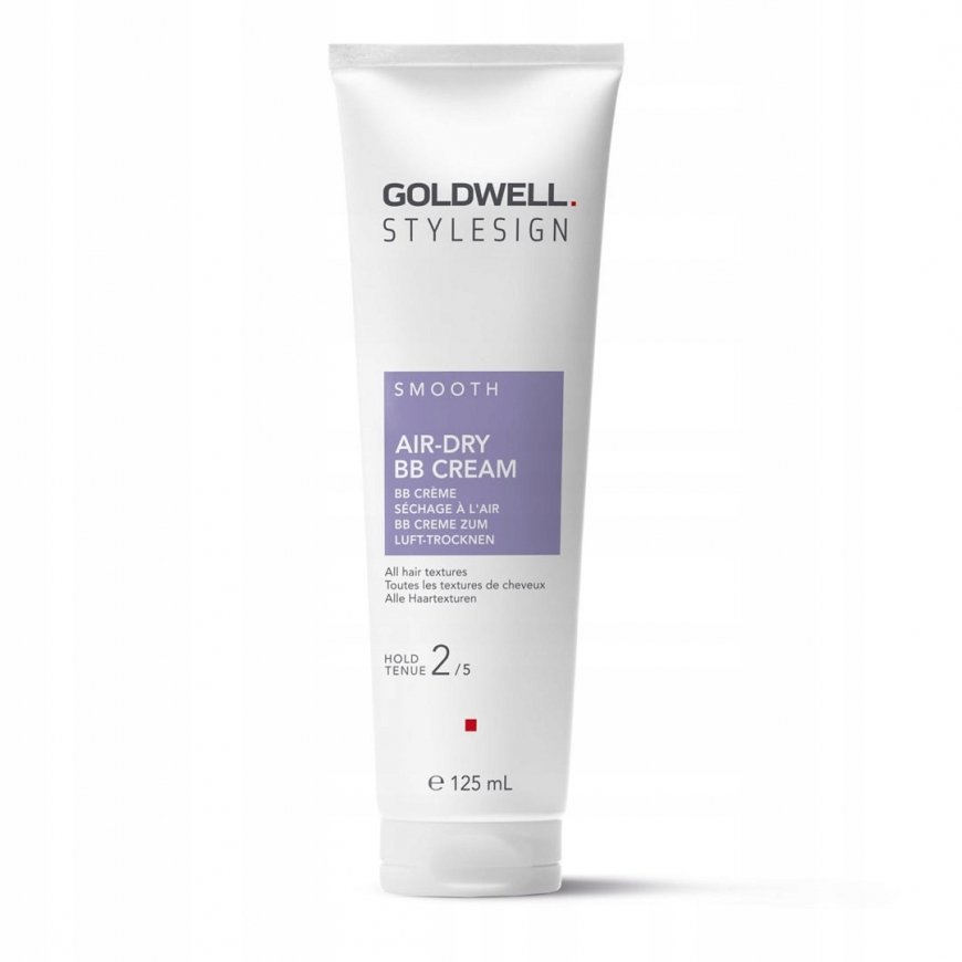 Goldwell Stylesign Smooth Air-Dry BB Kreminis - ochronny krem do suszenia włosów, 125ml – 2