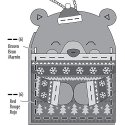 Simplicity Creative Corp (Discontinued) Christmas Hugs D72-08291 Simplicity Creative Corp (Discontinued) Christmas Hugs D72-08291