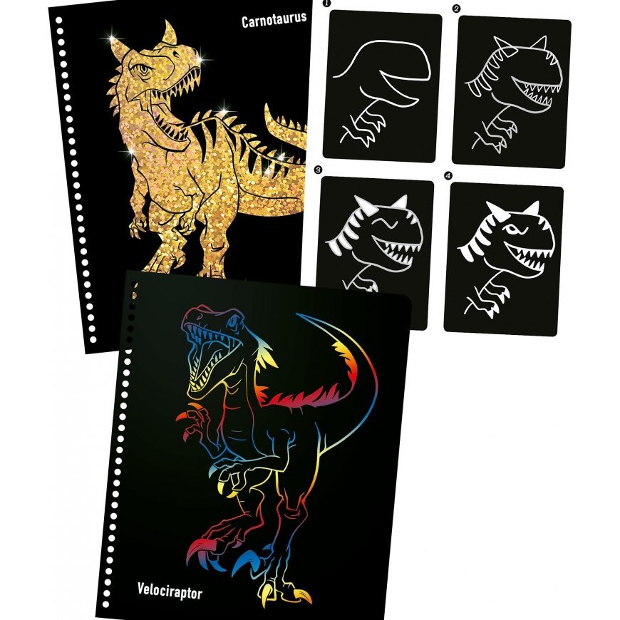 Dino World Scratch Book – 5
