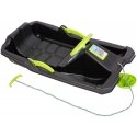 Enero Rogutės PLASTIKOWE Z HAMULCEM I KIEROWNICĄ ADAŚ 84x43x25CM Juoda Enero Rogutės PLASTIKOWE Z HAMULCEM I KIEROWNICĄ ADAŚ 84x43x25CM Juoda
