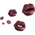 Beldizart WIZARDI 3D Papercraft Kit Kisses PP-1LIP-Red Beldizart WIZARDI 3D Papercraft Kit Kisses PP-1LIP-Red