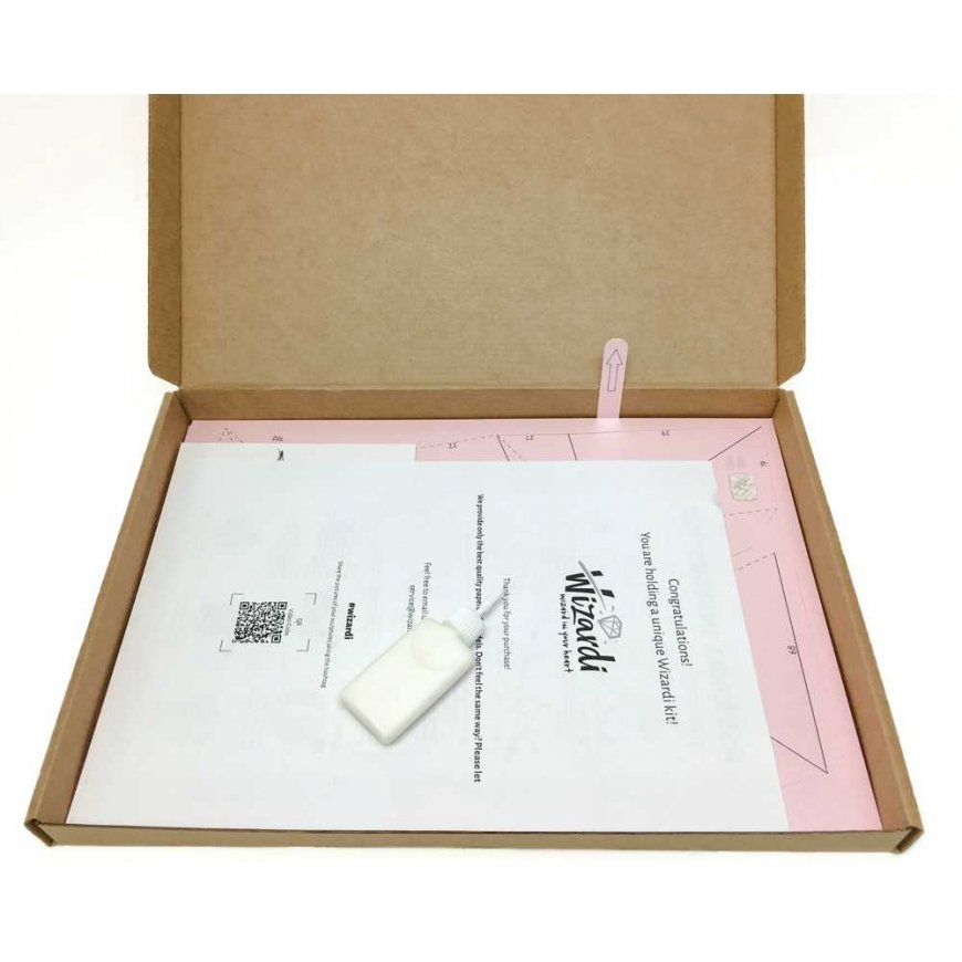 Beldizart WIZARDI 3D Papercraft Kit Kisses PP-1LIP-Raudonas – 5