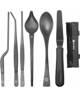 Hendi Chef's tool set for decorating dishes, sushi cakes, 6 pcs. - black