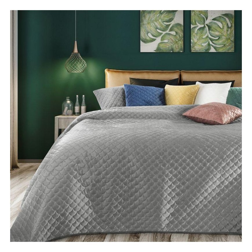 Eurofirany ARIEL Soft velvet bedspread quilted