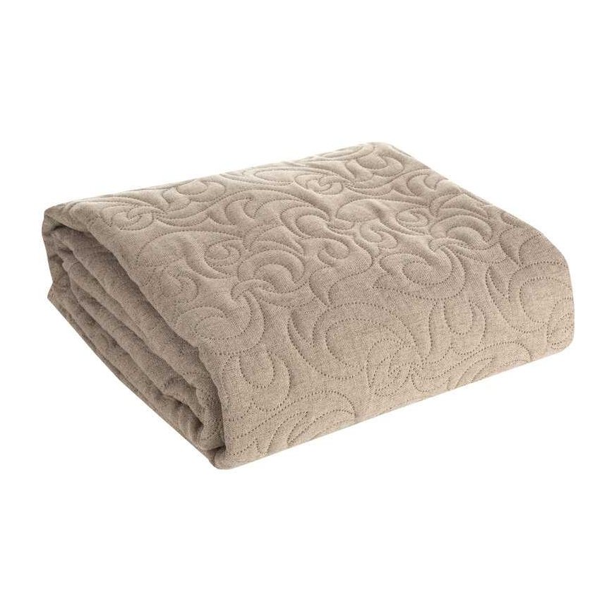 Eurofirany CHON / LINAS / 4 / BEIGE 220X240 BEIGE Lovatiesė – 2