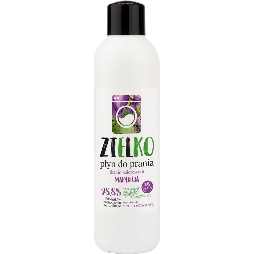 Zielko Laundry Liquid - ekologiškas skystis spalvotiems audiniams skalbti, 1000ml