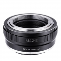 Objektyvas Kampf K&F Concept bayonet adapter - M42 / Sony E