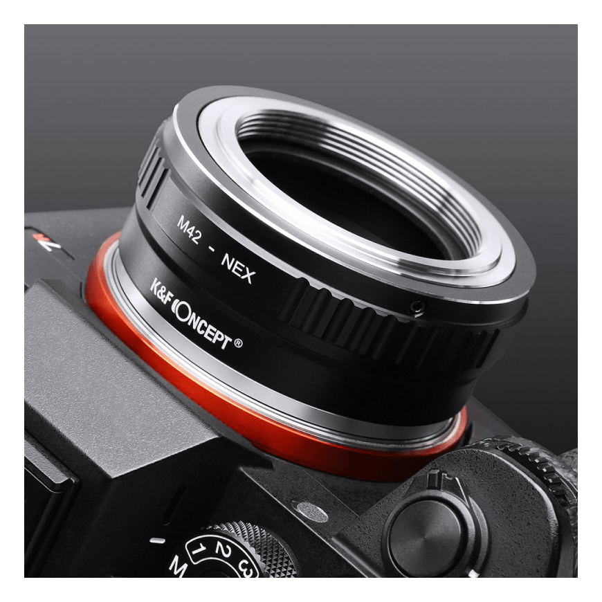 Lens Kampf K&F Concept bayonet adapter - M42 / Sony E – 3