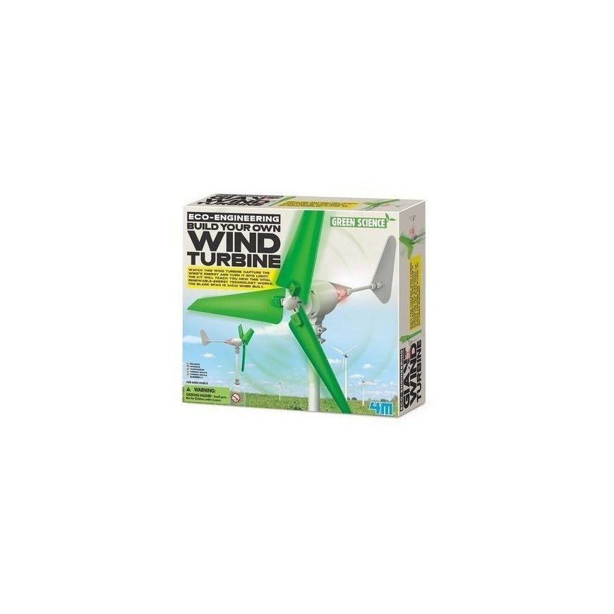 4M Green SCIENCE Set "Wind Turbine"