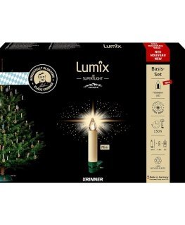 Krinner Superlight Bavaria Mini Flame 12 pcs. Set Ivory