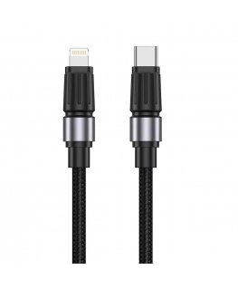 Jellico B26 Kootud Puuvill iPhone & iPad USB-C to Lightning Andm