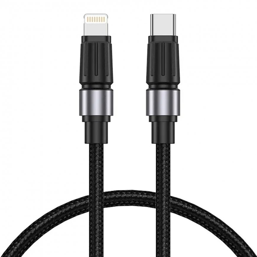 Jellico B26 Kootud Puuvill iPhone & iPad USB-C to Lightning Andm – 2