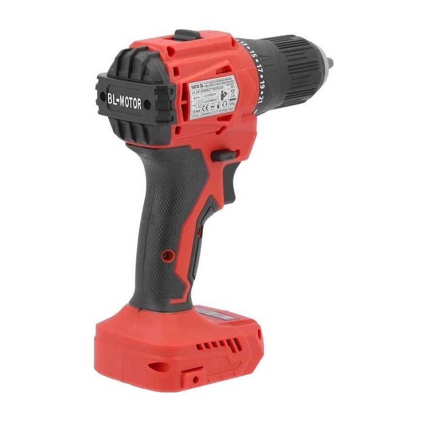 Yato Akumuliatorinis bešepetėlinis gręžtuvas 18V 45NM | be baterijos (YT-82780) – 2