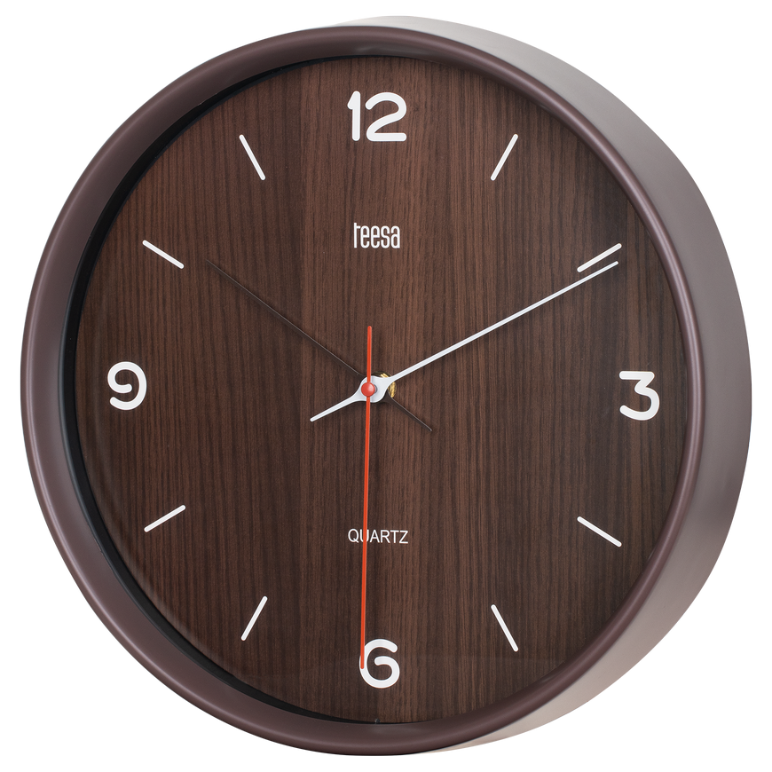 Teesa Wall clock 30 cm dark