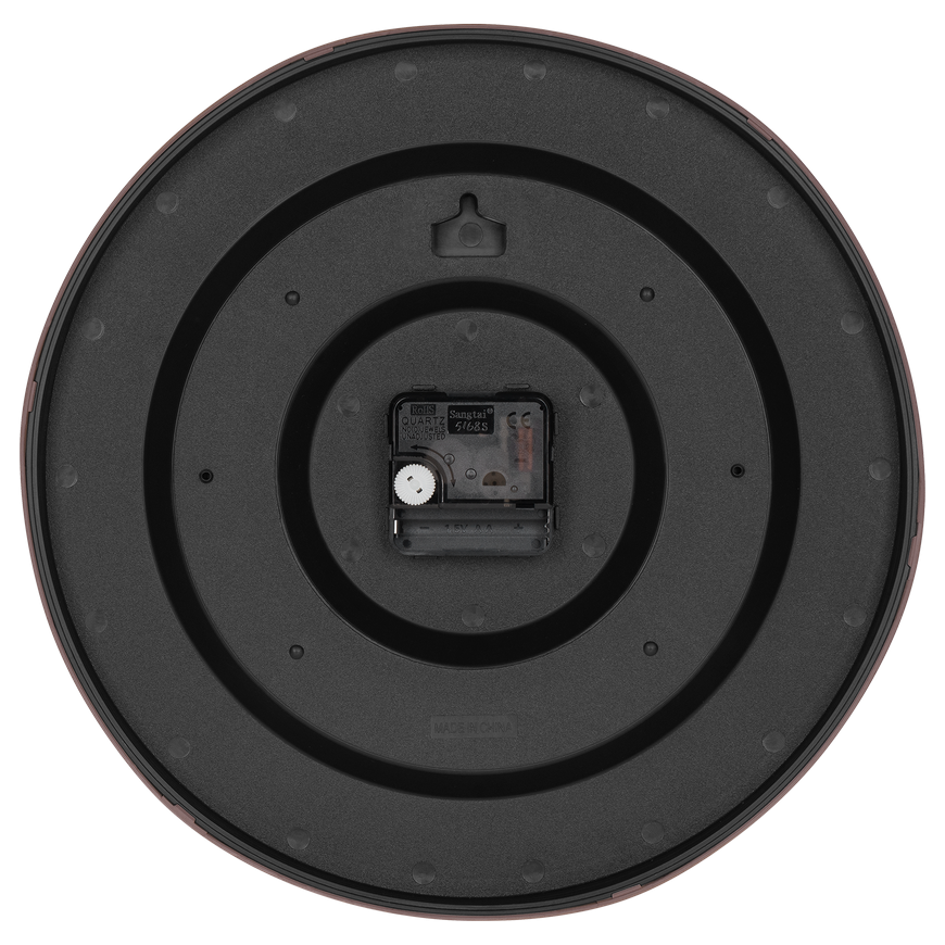Teesa Wall clock 30 cm dark brown – 4
