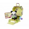 Jada Toys Pamper Petz Panda Interaktyvi figūrėlė geria šlapimą + priedai Sauskelnių gauja