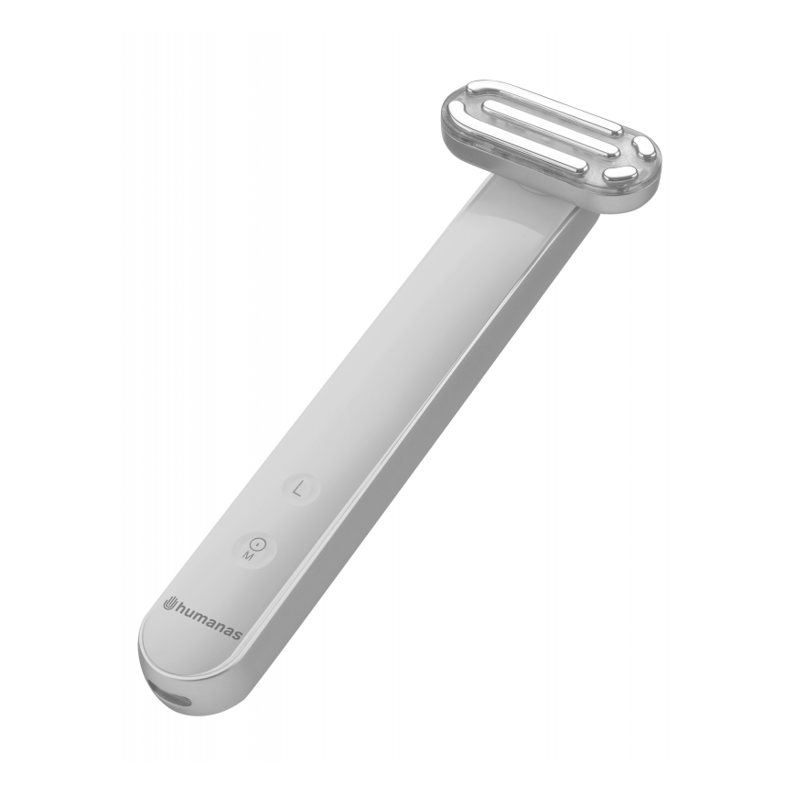 Humanas Aurora sonic facelift massager with EMS function - white