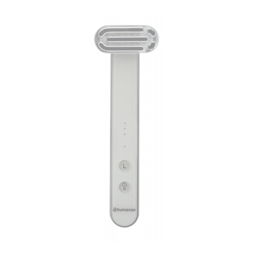 Humanas Aurora sonic facelift massager with EMS function - baltas – 3