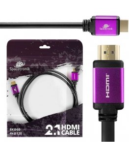 Kabelis UHS HDMI 2.1 8K Spacetronik SH-SPR120 12m