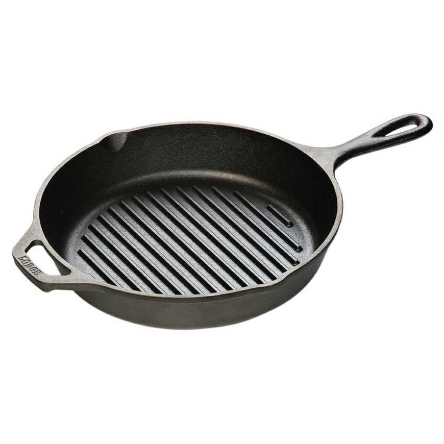 Frying pan żeliwna grill 26 cm / Lodge