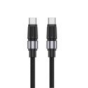 Jellico B26 Pīta auduma Universāls USB-C uz USB-C Datu un ātrās