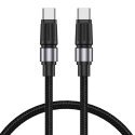 Jellico B26 Woven Cotton Universal USB-C to USB-C Data & Fast PD