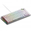 Glorious GMMK 3 Pro 75% kohandatud mänguklaviatuur – eelehitatud, ANSI (USA), Fox Switches, hõbedane