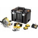 battery kit Combo DCS570 + DCS334, 18V XR, DeWalt [DCK2012P2T-QW] 2x5.0Ah, Li-Ion