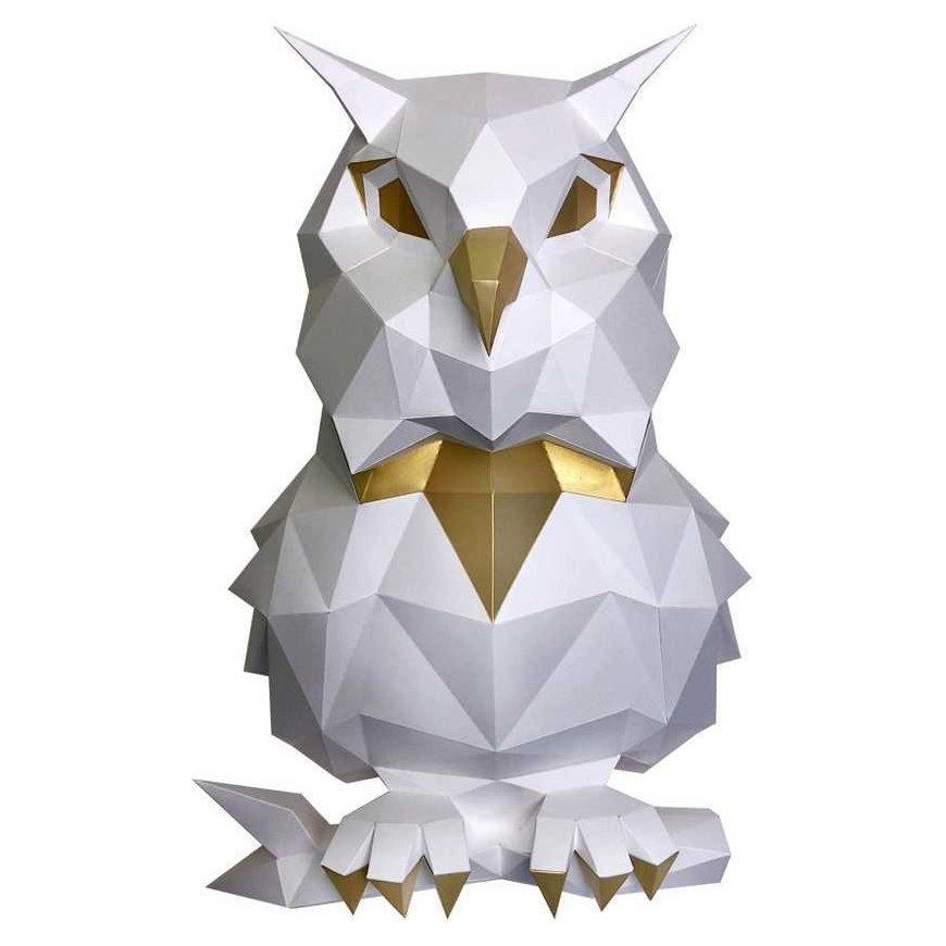 Beldizart Wizardi 3D Papercraft Kit Owl