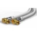FF SAT antenos jungtis Baltas Angle Goobay 10m FF SAT antenos jungtis Baltas Angle Goobay 10m