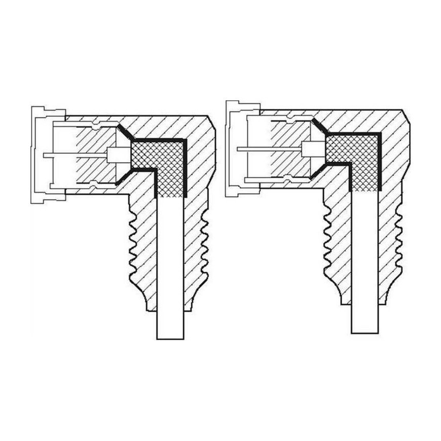 FF SAT antenna connector White Angle Goobay 10m – 4