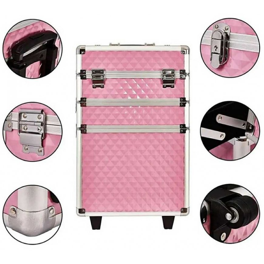ATL CA19C Case on wheels 3in1 61x36x25 pink – 5