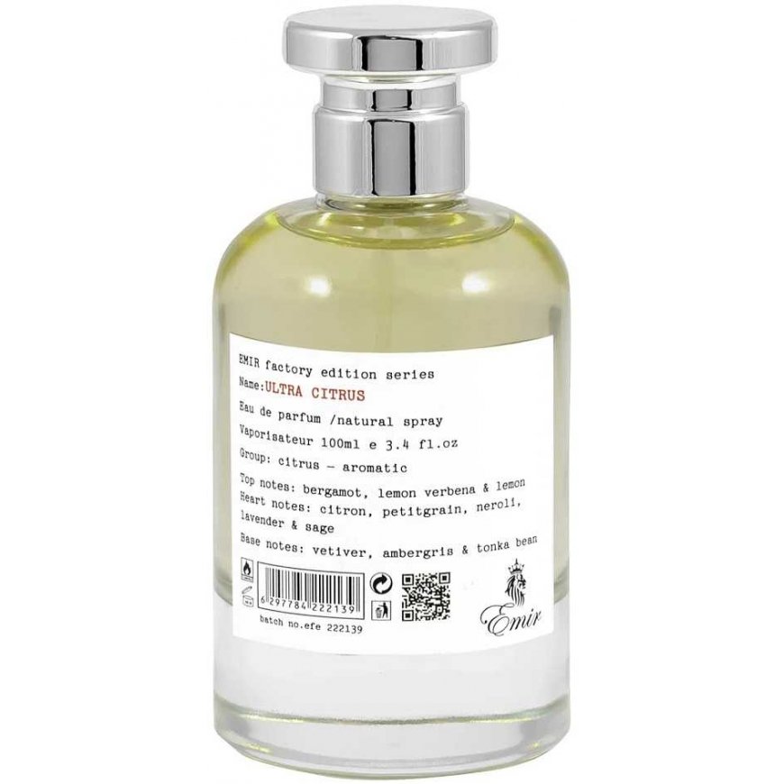 Emir Ultra Citrus Factory Edition perfume spray 100ml