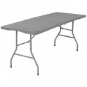 Saska Garden table CATERINGOWY foldable W WALIZKĘ 180x70CM MAX.100KG GRAY Saska Garden table CATERINGOWY foldable W WALIZKĘ 180x70CM MAX.100KG GRAY