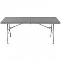 Saska Garden table CATERINGOWY foldable W WALIZKĘ 180x70CM MAX.100KG GRAY Saska Garden table CATERINGOWY foldable W WALIZKĘ 180x70CM MAX.100KG GRAY