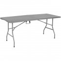 Saska Garden stalas CATERINGOWY sulankstomas W WALIZKĘ 180x70CM MAX.100KG PILKA Saska Garden stalas CATERINGOWY sulankstomas W WALIZKĘ 180x70CM MAX.100KG PILKA