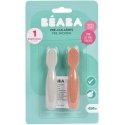 BEABA 2 PCS. SET OF SILICONE BELTS +4 MONTHS, TERRACOTTA/VELVET Gray