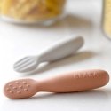 BEABA 2 VNT. SILIKONINIŲ ŠAUKŠTELIŲ RINKINYS +4 MĖN, TERRACOTTA/VELVET Pilkas BEABA 2 VNT. SILIKONINIŲ ŠAUKŠTELIŲ RINKINYS +4 MĖN, TERRACOTTA/VELVET Pilkas