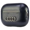Case Audi Leather Big Logo AirPods Pro 2 cover black/black AU-APP2-GT/D3-BK Case Audi Leather Big Logo AirPods Pro 2 cover black/black AU-APP2-GT/D3-BK