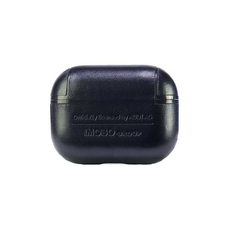 Case Audi Leather Big Logo AirPods Pro 2 cover black/black AU-APP2-GT/D3-BK – 5