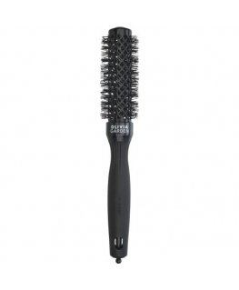 Olivia Garden Expert Blowout Shine Juodas - szczotka do stylizacji fryzur, 25mm